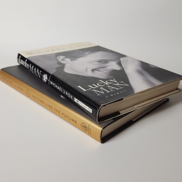 2 x Hardcover Michael J. Fox Books - Picture 3 of 3